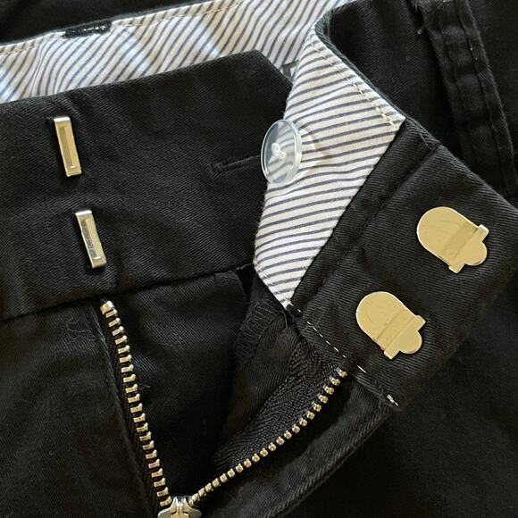 Falls Creek Shorts Woman's Mid Rise Twill Flat Front Casual Size 8 - Picture 6 of 6